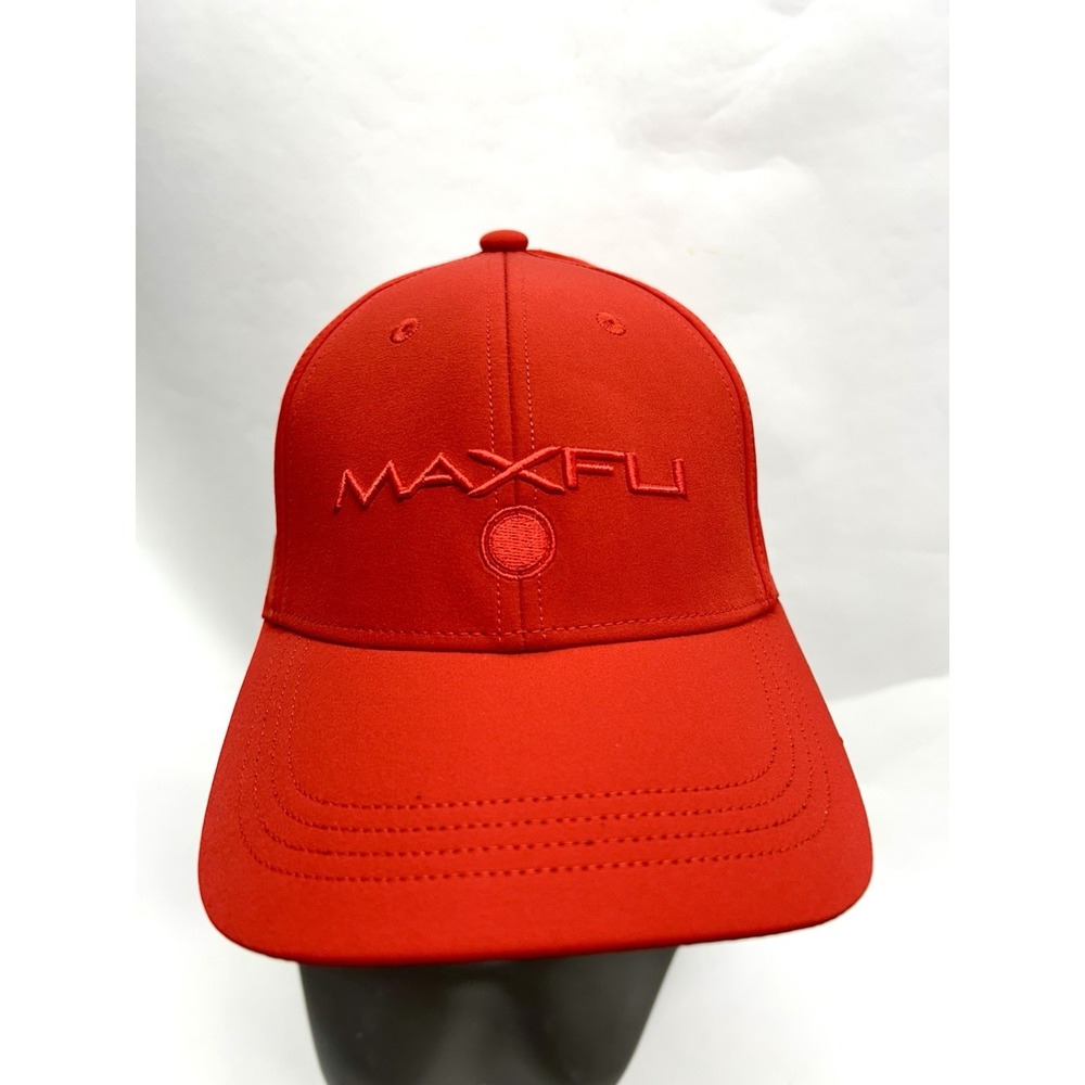 Maxfli Royal Red Men's OSFM Tech Hat Ball Cap Golf Hat (YB)
